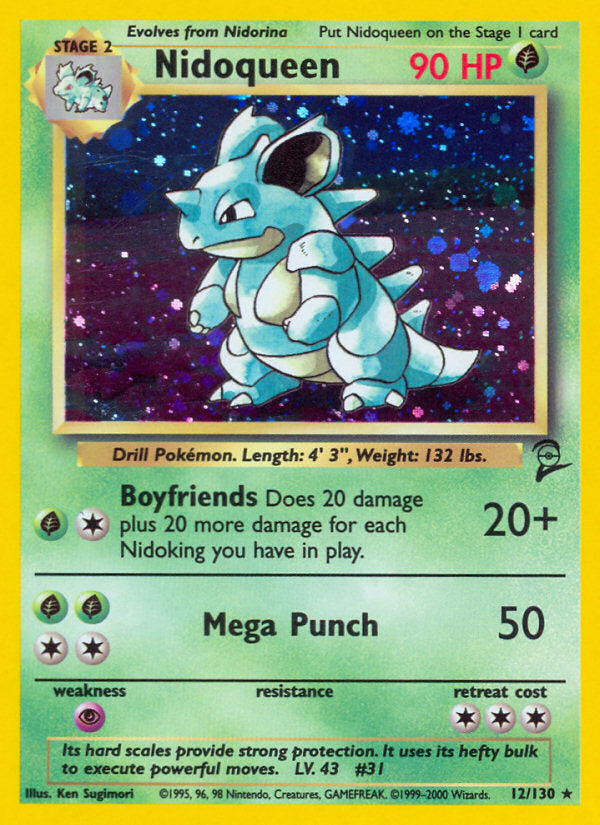 Base Set 2 Holo Nidoqueen #12/130